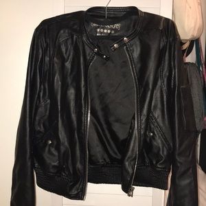 BLANK NYC moto jacket